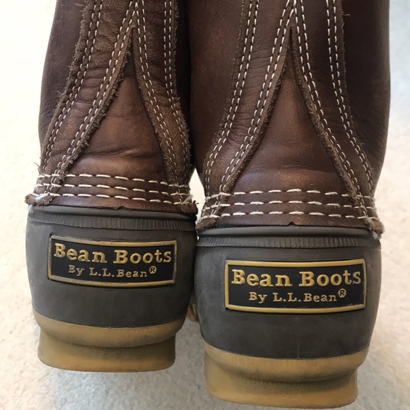 LL Bean dark brown duck/bean boots - Picture 10 of 10
